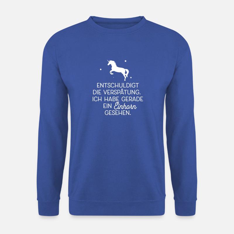 Einhorn - Unisex Pullover - Royalblau
