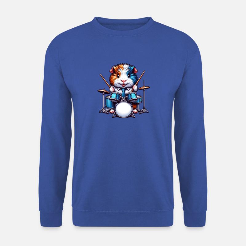 Batteur de cochon d’Inde cool - Sweat-shirt Unisexe - bleu royal
