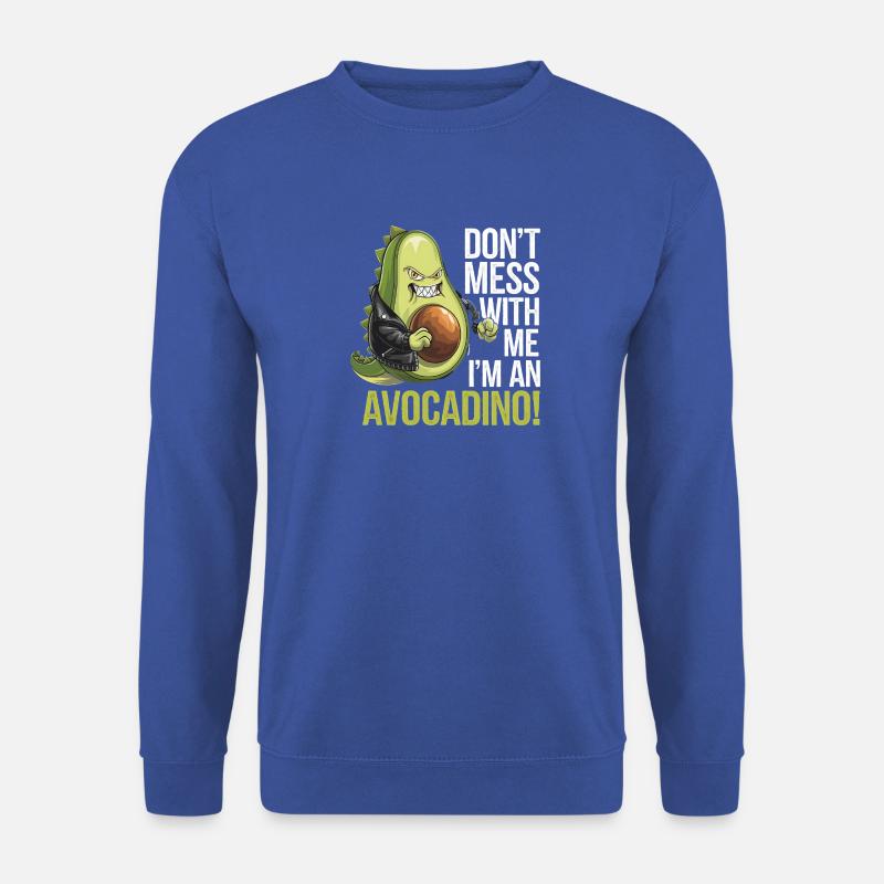 Don't Mess With Me I'm An Avocadino - Unisex Sweatshirt - royal blue
