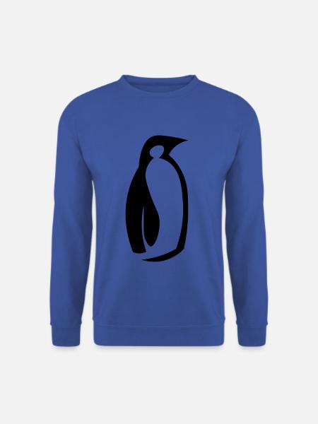 Pinguin - Papa Pinguin - Geschenkidee - Unisex Pullover - Royalblau