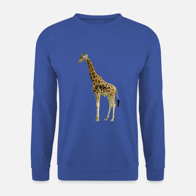 Giraffa - Sweat-shirt Unisexe - bleu royal