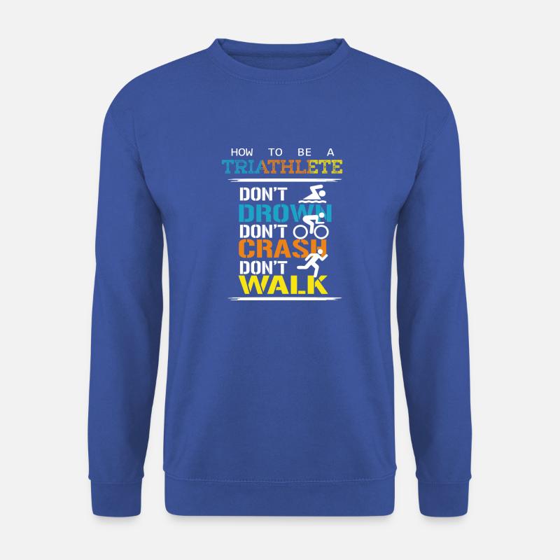 Triathlon - Unisex Pullover - Royalblau
