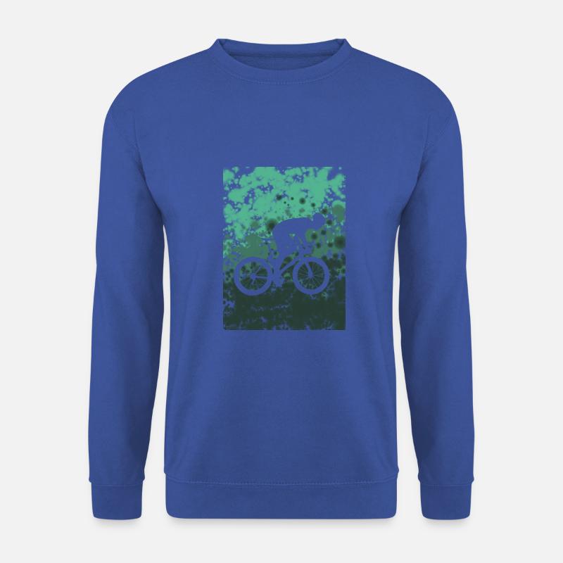 fahrrad rennrad - Unisex Pullover - Royalblau