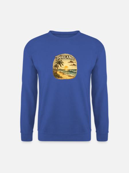 Thailand Tropical Sunset - Unisex Pullover - Royalblau
