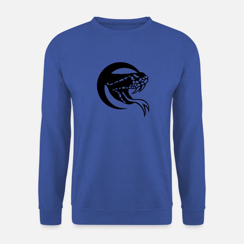 snake logo vipere 140 - Unisex Sweatshirt - royal blue