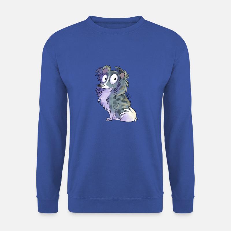 Shetland blue merle - Unisex Pullover - Royalblau