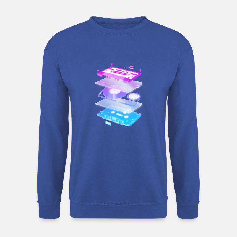 Cassette Explosion - Unisex Sweatshirt - royal blue