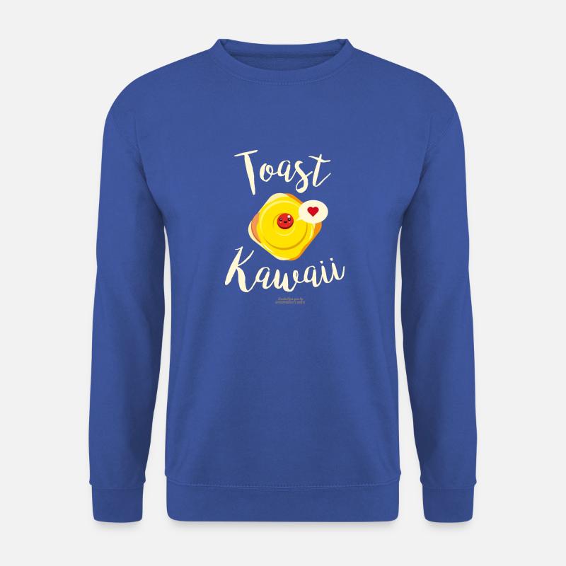 Toast Kawaii - Unisex Pullover - Royalblau