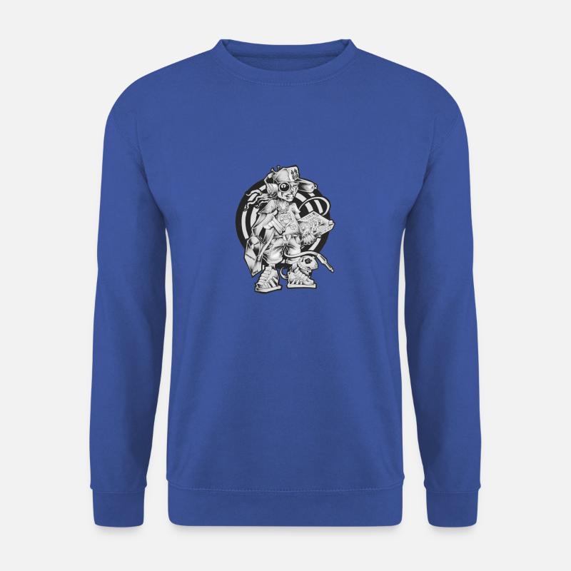 MAX korgeux - Unisex Pullover - Royalblau