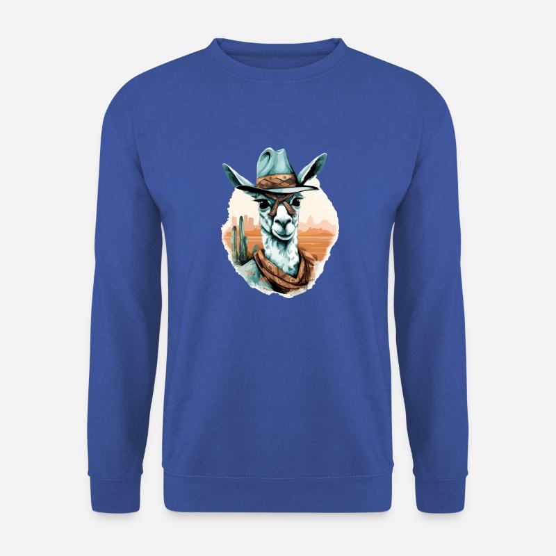 Noki the Lama - Unisex Sweatshirt - royal blue