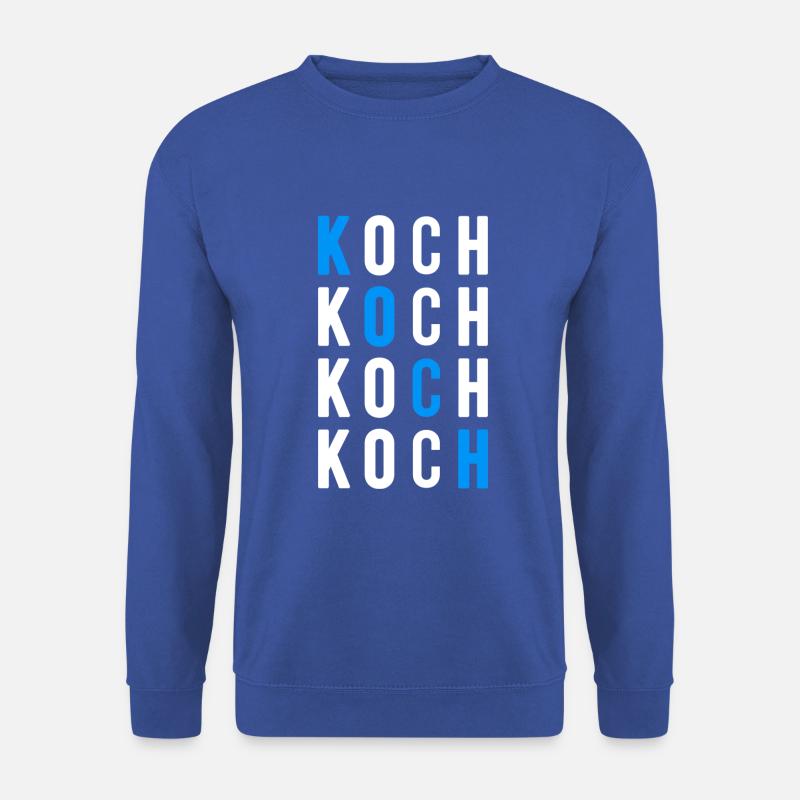 Koch - Unisex Pullover - Royalblau