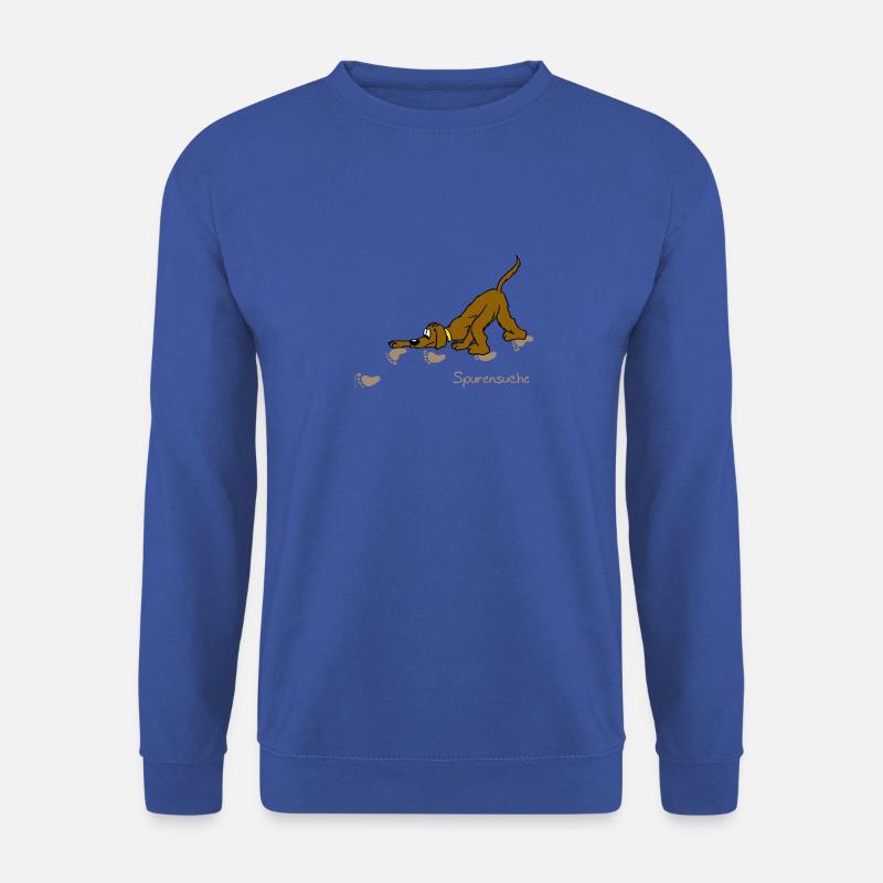 Spurensuche - Unisex Pullover - Royalblau