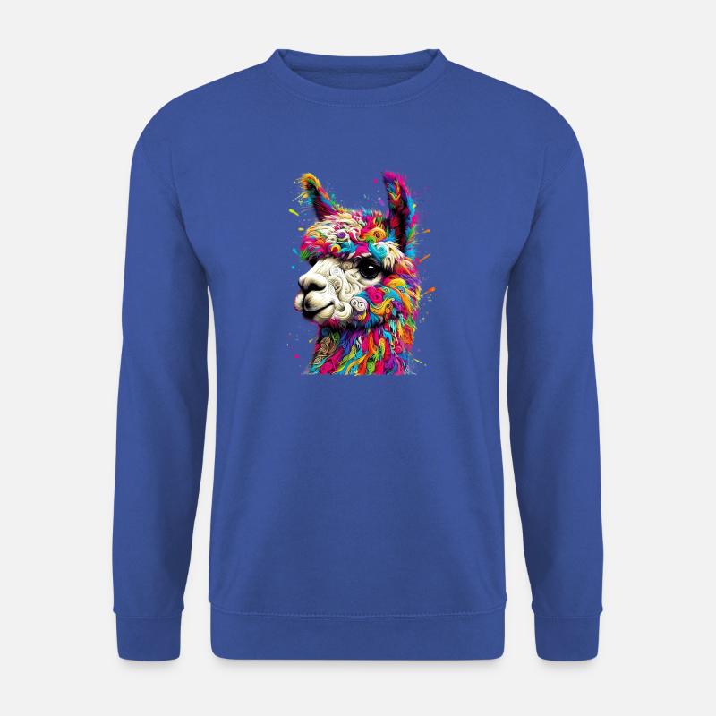 Alpaka - Unisex Pullover - Royalblau