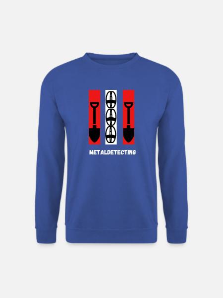 Metaldetecting - Unisex Pullover - Royalblau