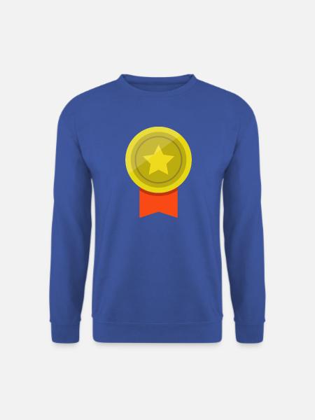 Medaille - Unisex Pullover - Royalblau