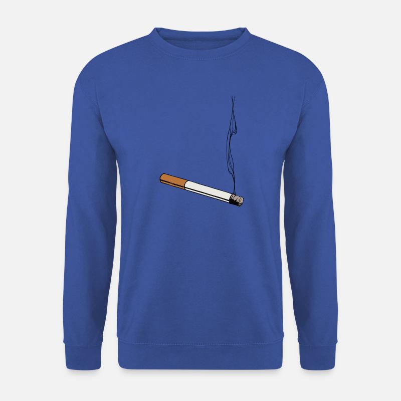 Zigarette - Unisex Pullover - Royalblau