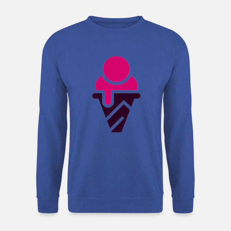 Eis Eiscreme Eiswaffel Geschenkidee Himbeereis - Unisex Pullover - Royalblau