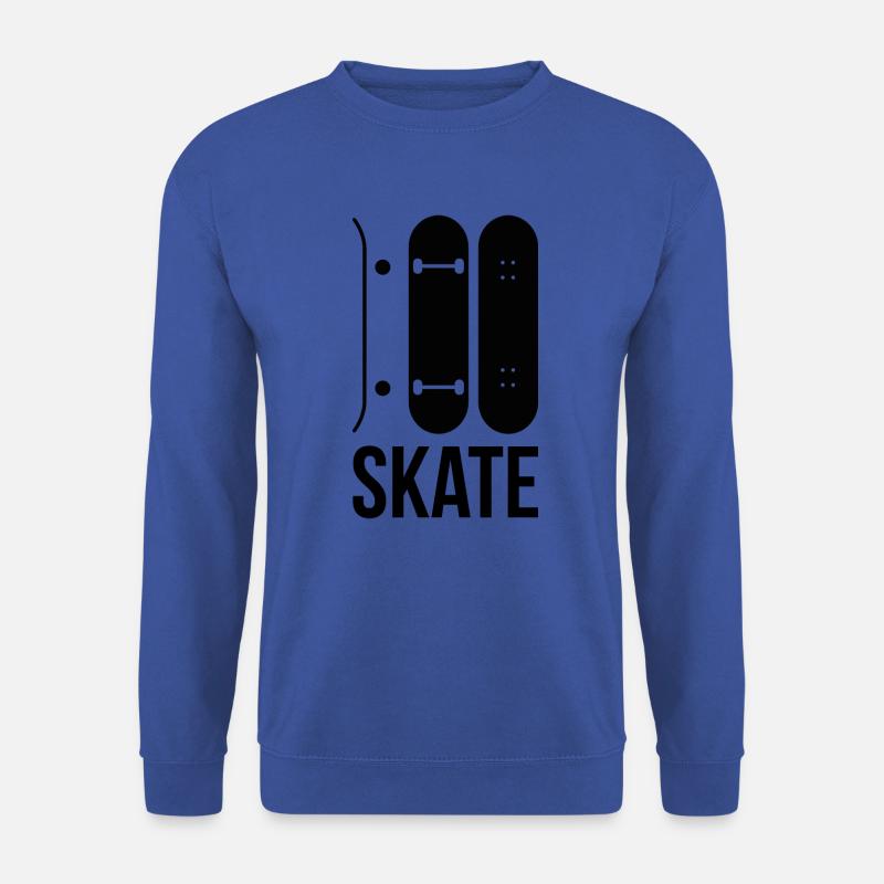 Skateboard SKATE - Unisex Pullover - Royalblau