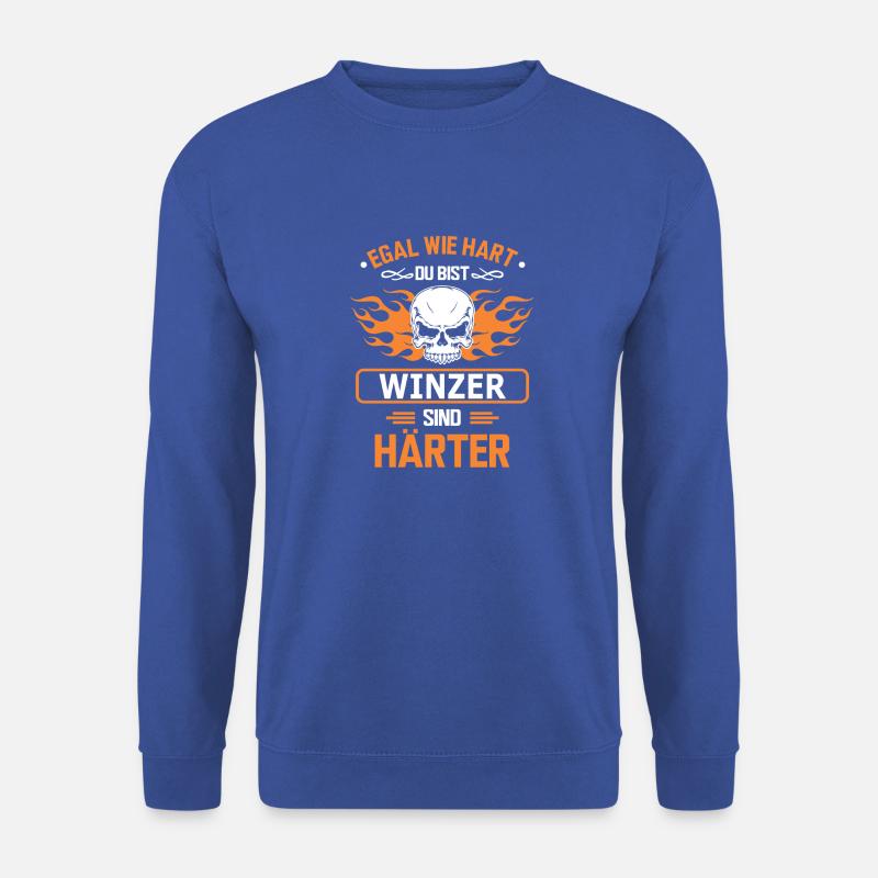 WINZER - Unisex Pullover - Royalblau