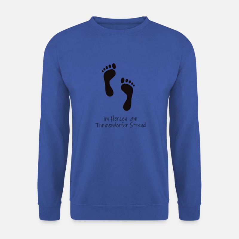 Im Herzen am Timmendorfer Strand - Unisex Pullover - Royalblau