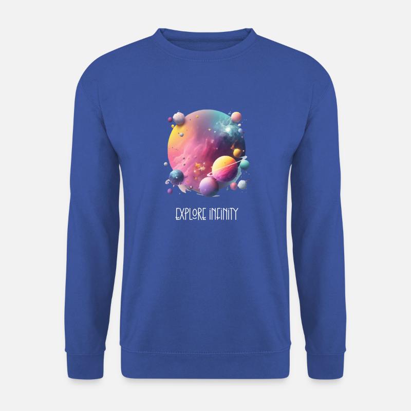 Explore infinity - Unisex Sweatshirt - royal blue