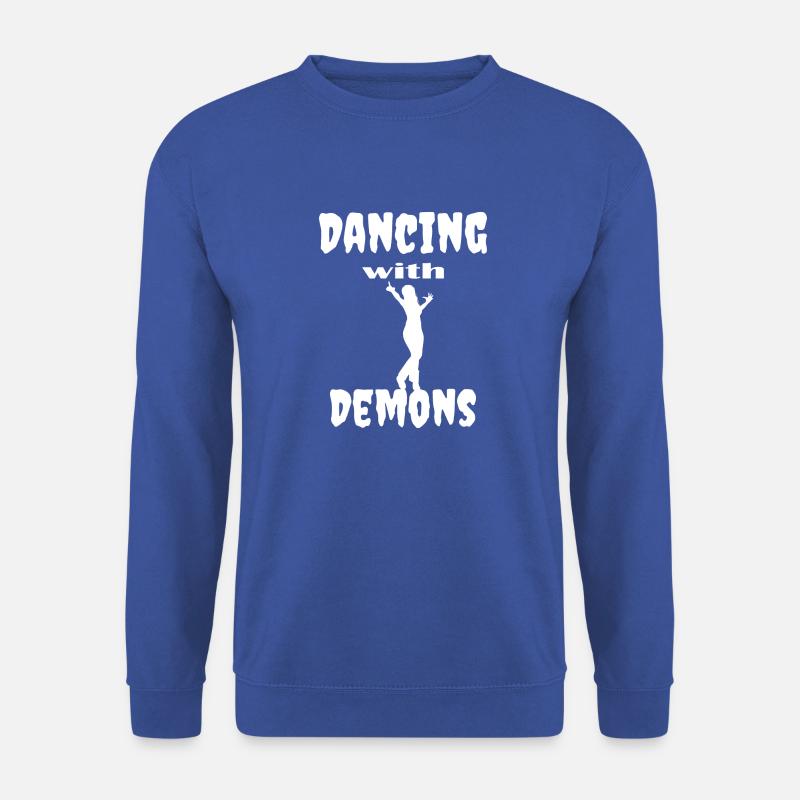 Dancing Dance Music - Unisex Pullover - Royalblau