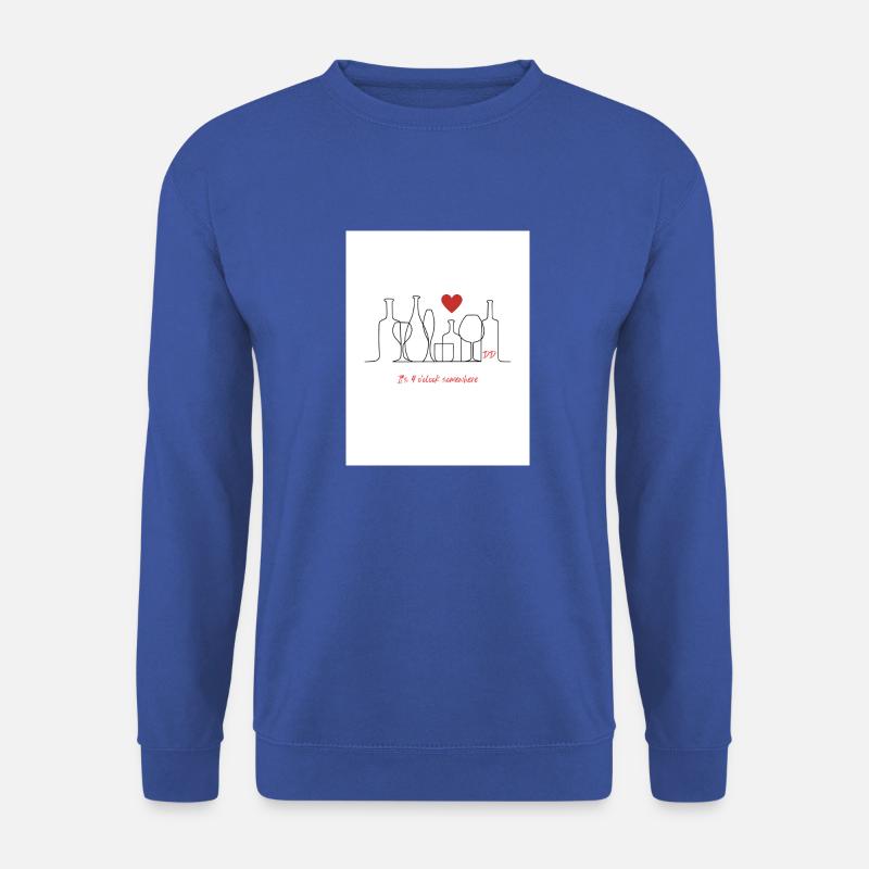 its 4 o clock somewhere - Unisex Pullover - Royalblau