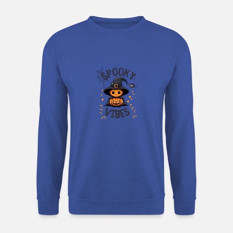 Spooky Kürbis - Unisex Pullover - Royalblau