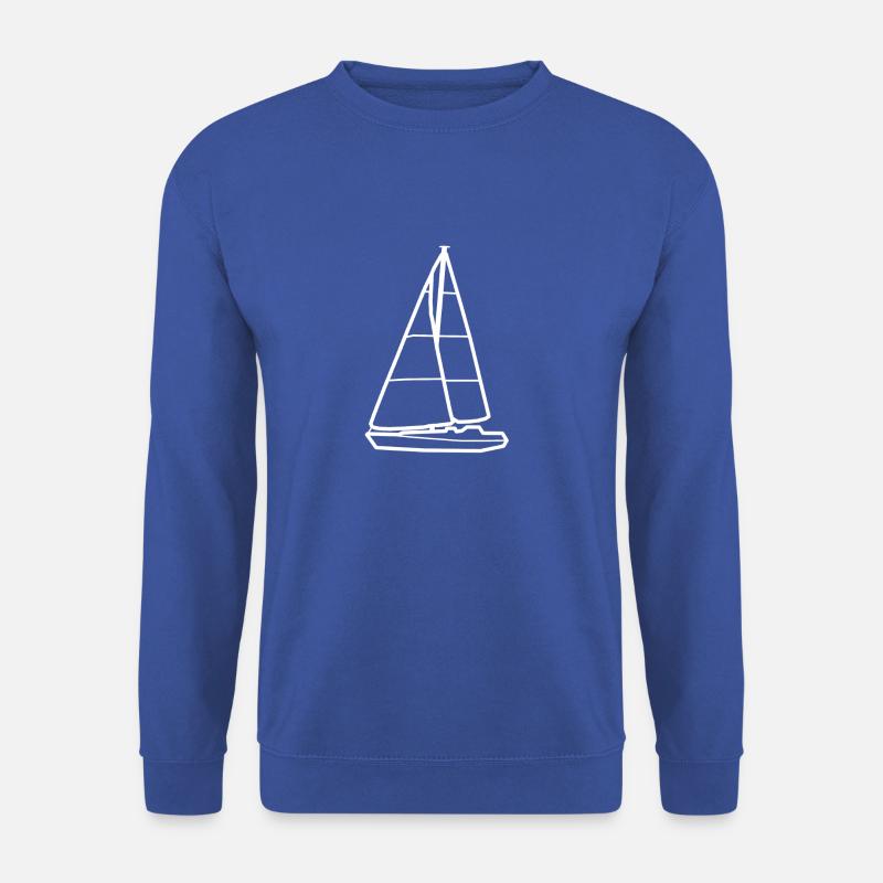Segelboot, Yacht - Unisex Pullover - Royalblau