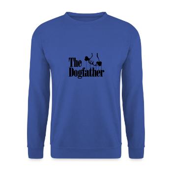 Hund Hundebesitzer Hundeliebhaber Vierbeiner - Unisex Pullover - Royalblau - Vorne - Alina (178cm) & Michal (187cm)