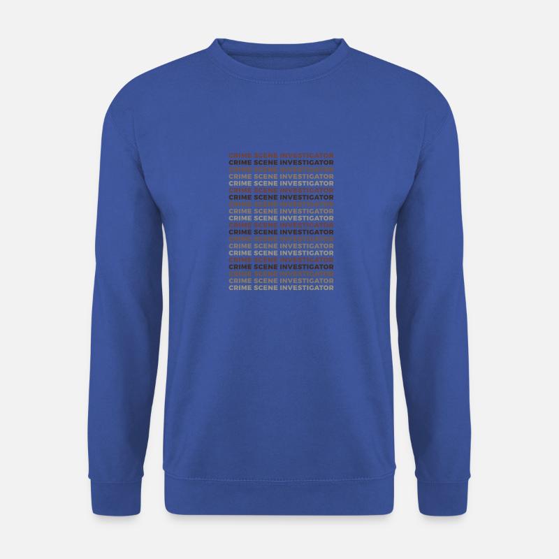 Spurensicherung - Kripo Polizei Kriminaltechnik - Unisex Pullover - Royalblau