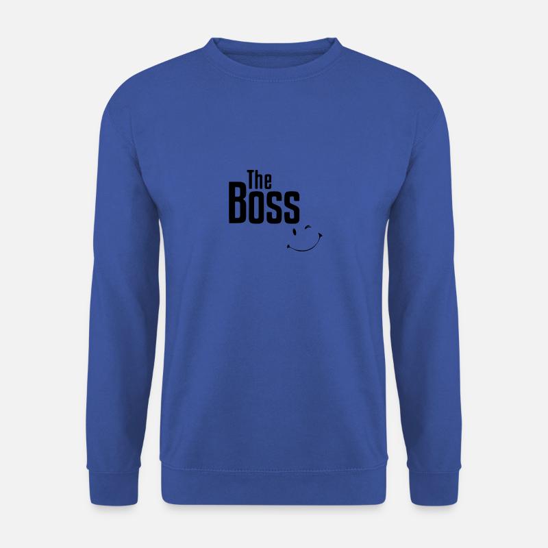 ich habe das sagen, ich bin der chef - Unisex Pullover - Royalblau