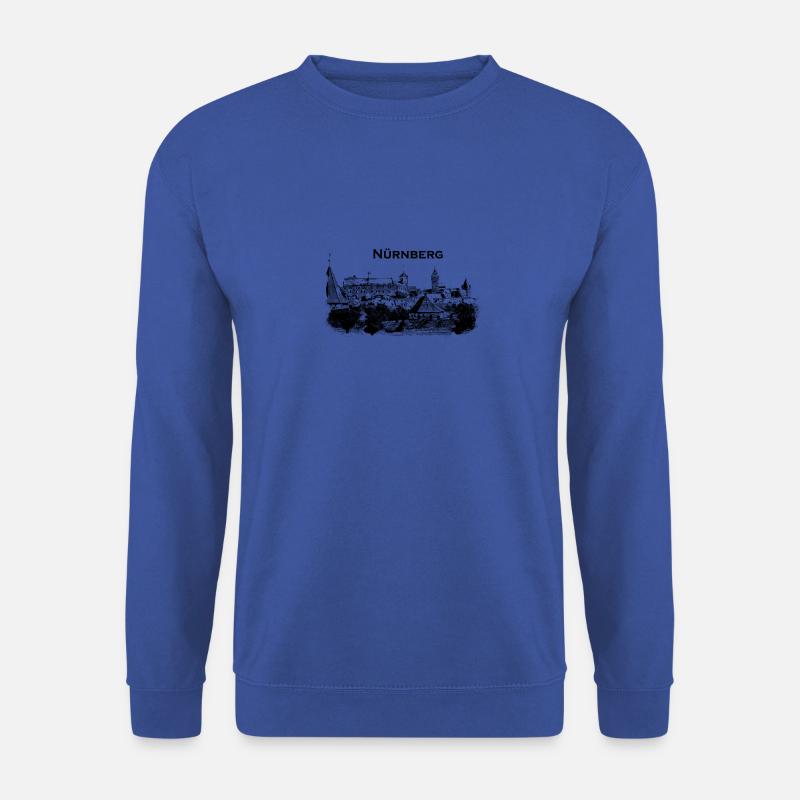Nürnberg Panorama - Unisex Pullover - Royalblau