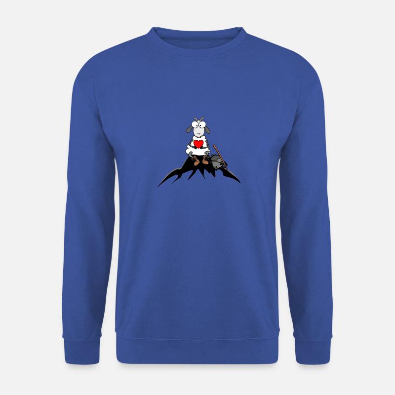Bergziege - Unisex Pullover - Royalblau