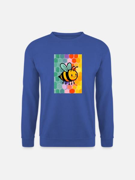 Biene - Unisex Pullover - Royalblau