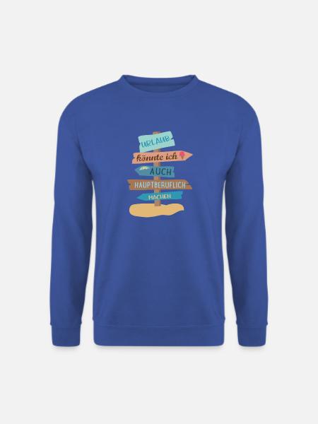 Urlaub - Unisex Pullover - Royalblau