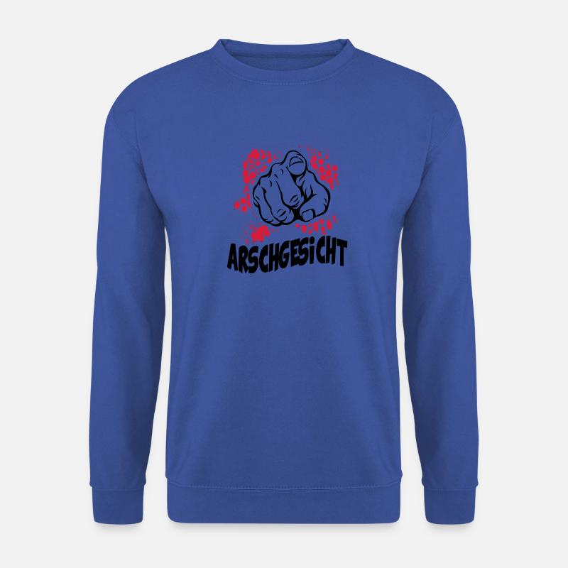 Arschgesicht - Unisex Pullover - Royalblau