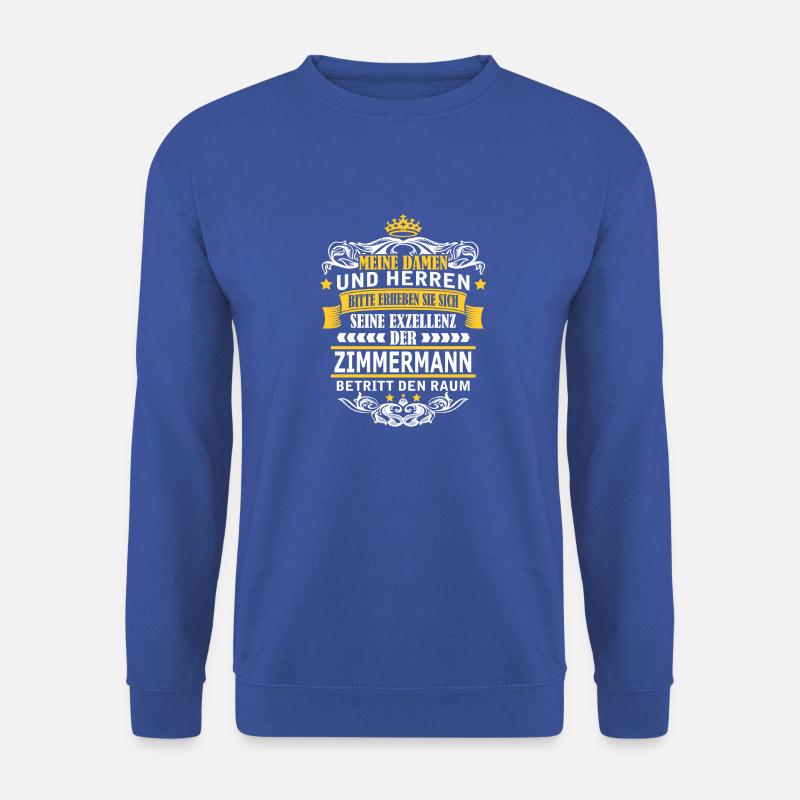 ZIMMERMANN - Unisex Pullover - Royalblau