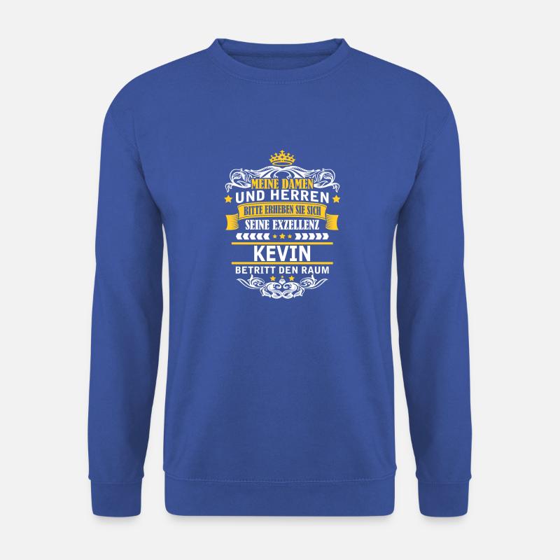 KEVIN - Unisex Pullover - Royalblau