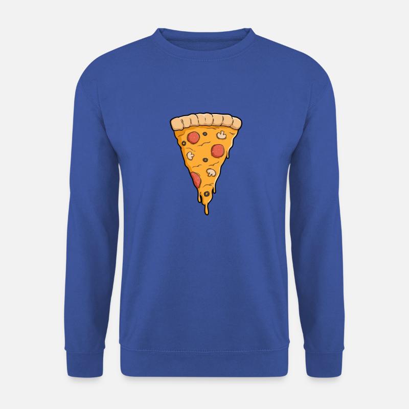 pizza - Unisex Pullover - Royalblau