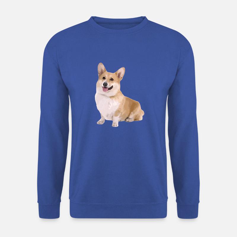 Corgi - Unisex Pullover - Royalblau
