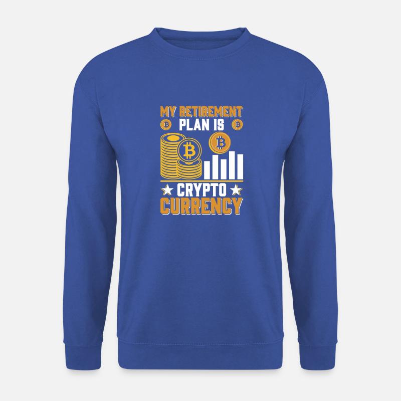Retirement plan - Unisex Sweatshirt - royal blue