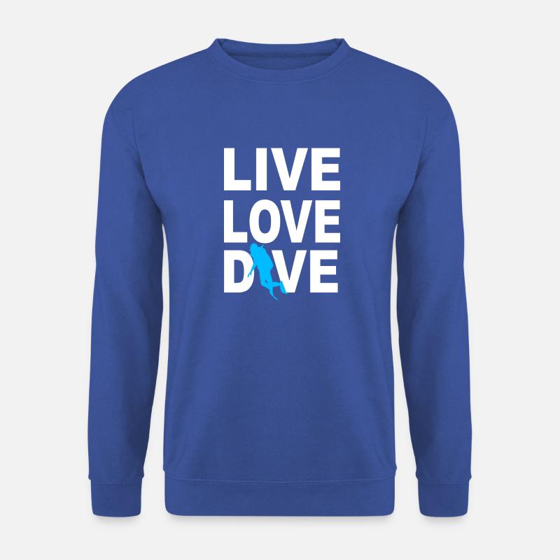 Diving funny saying - Unisex Sweatshirt - royal blue