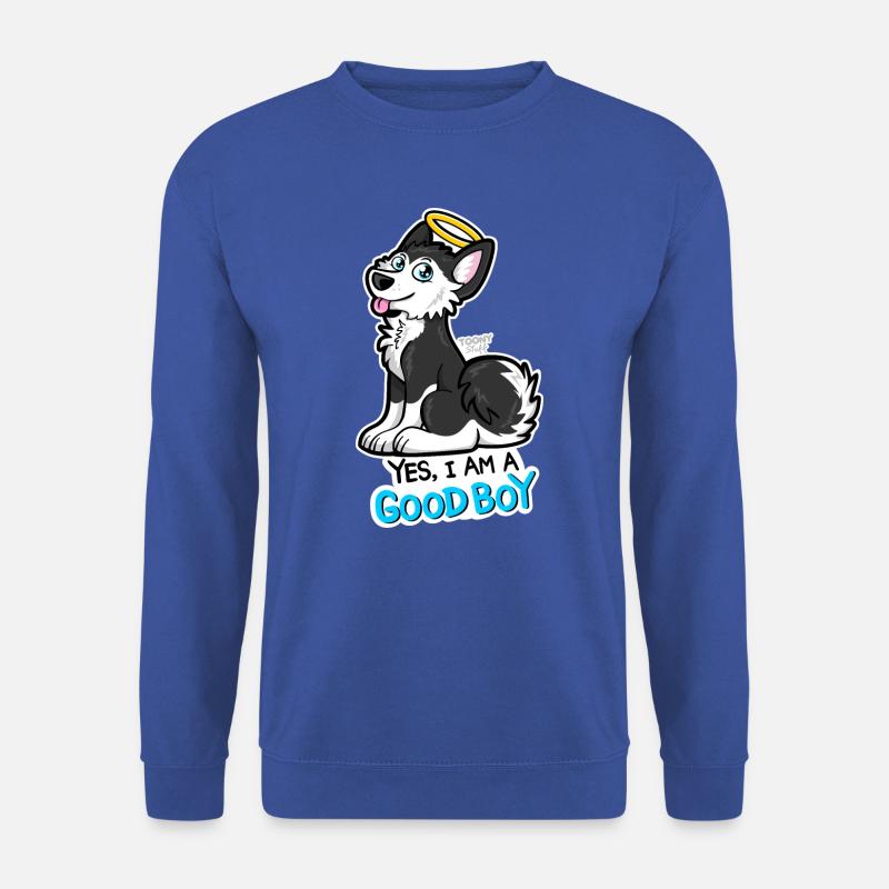 Good Boy Husky - Unisex Pullover - Royalblau