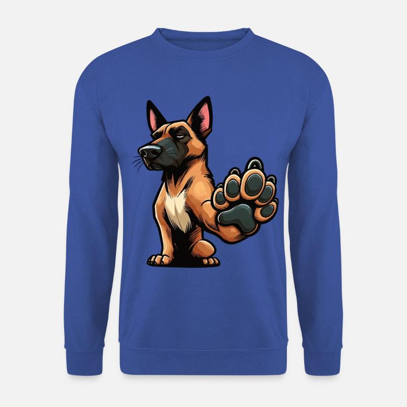 Malinois Belgischer Schäferhund Malinoisbesitzer - Unisex Pullover - Royalblau