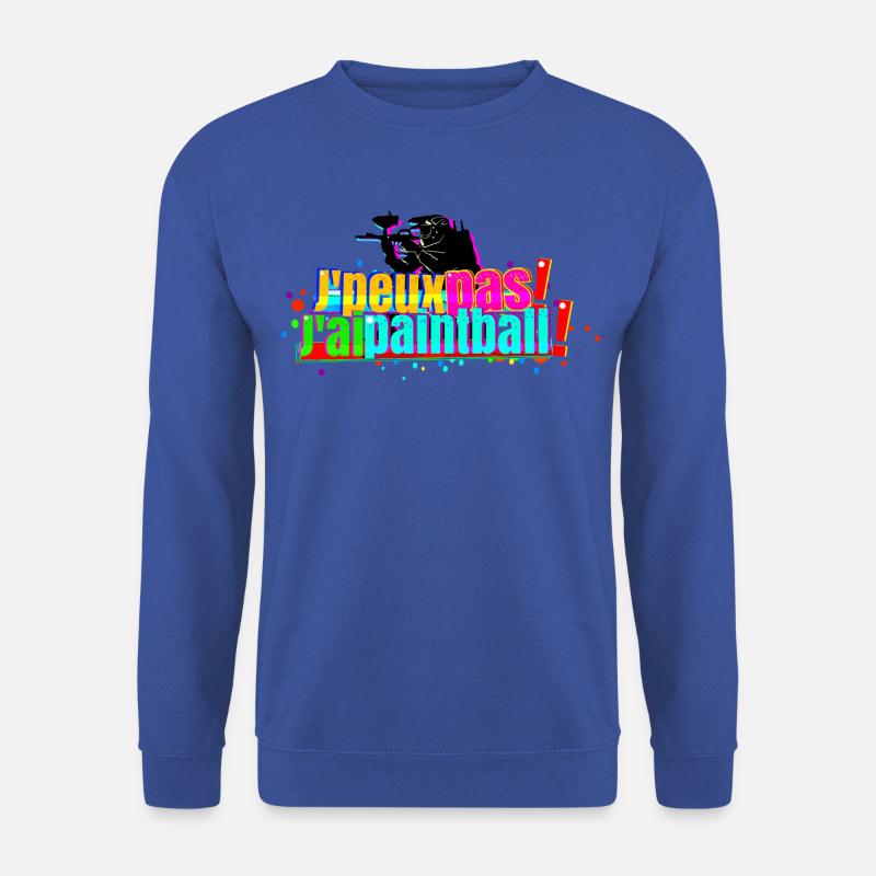 J'peux pas j'ai paintball - Sweat-shirt Unisexe - bleu royal
