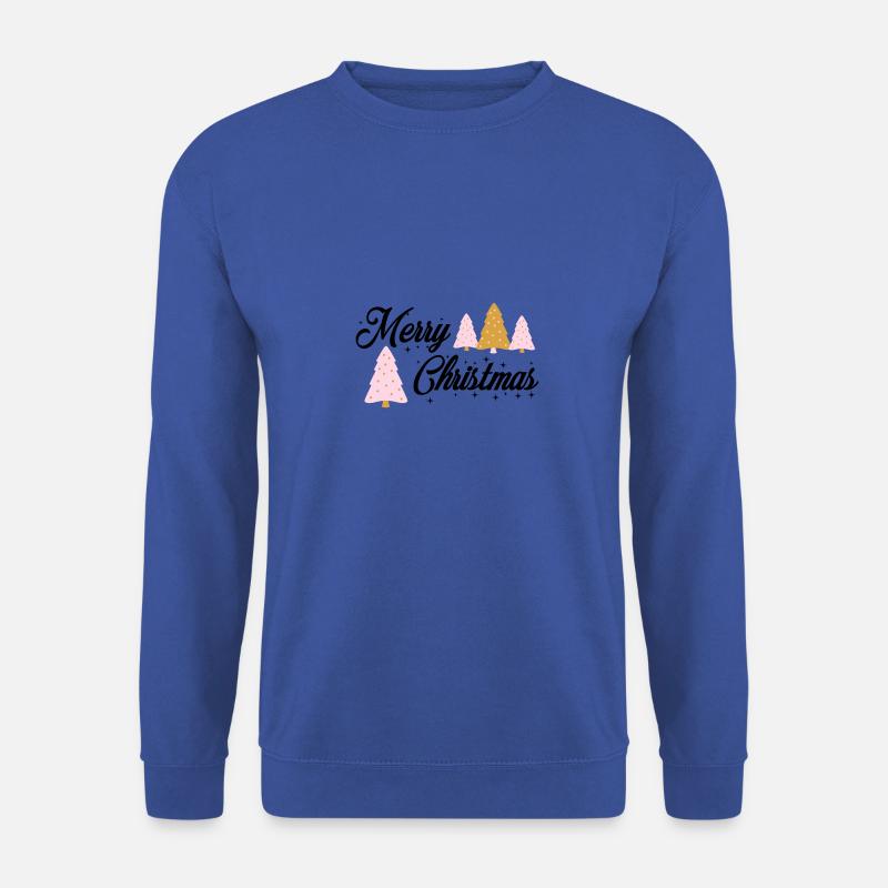 Merry Christmas Tree - Unisex Sweatshirt - royal blue