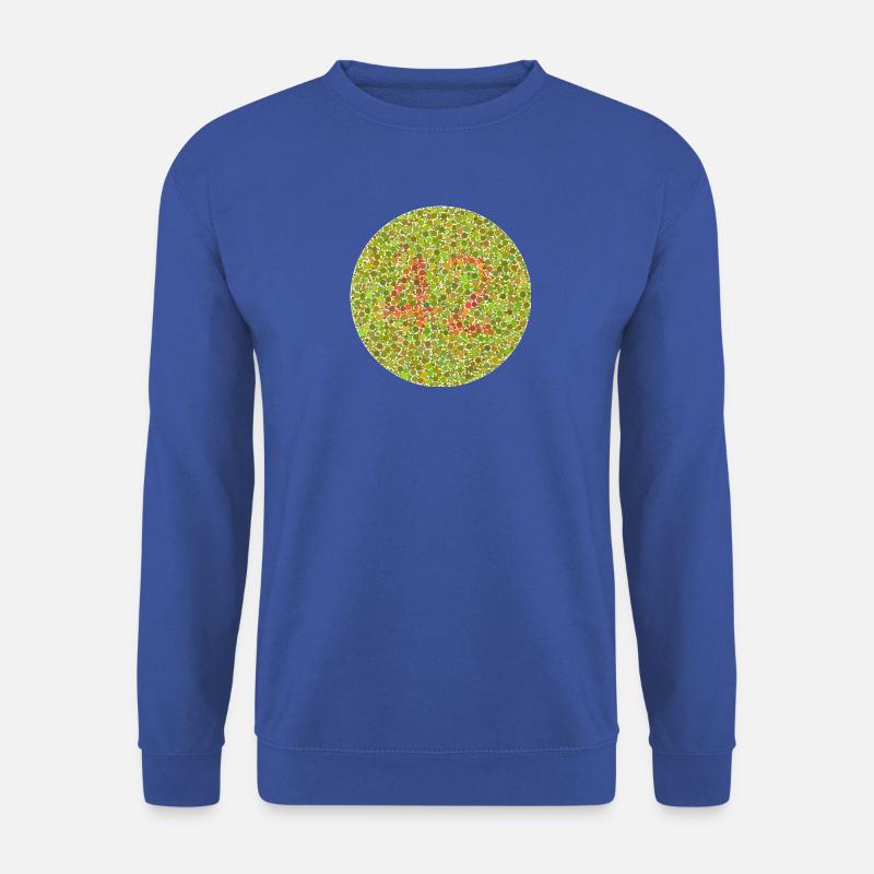 Zweiundvierzig - Unisex Pullover - Royalblau