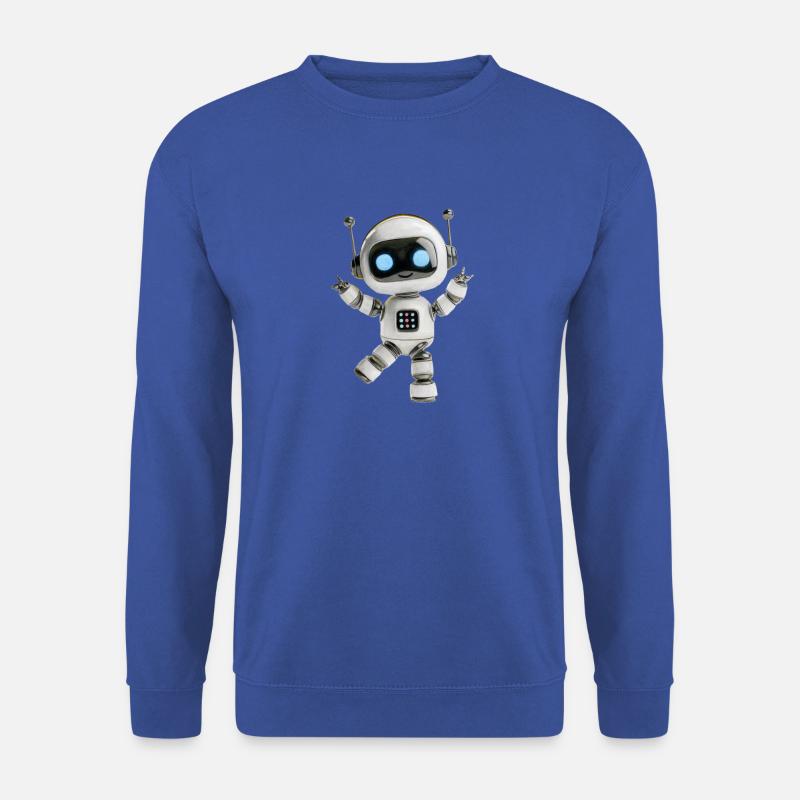 Roboter Party - Unisex Pullover - Royalblau