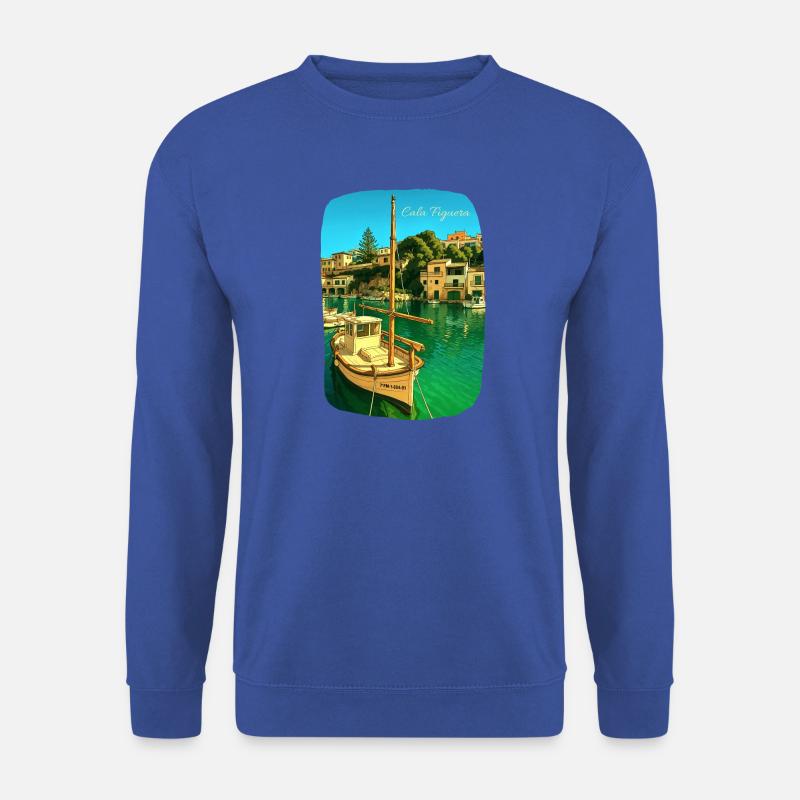 Cala Figuera - Mallorca - Unisex Pullover - Royalblau